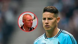 Cameron Knowles habló de la salud de James Rodríguez.