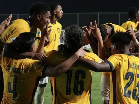 Así quedó la tabla del Sudamericano sub 17 luego del empate de la Selección de Ecuador vs. Colombia