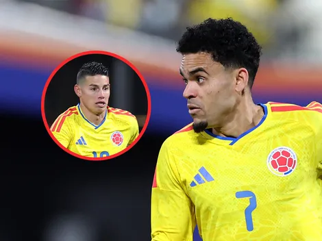 Esto pasó con James en el camerino de Colombia, según Luis Díaz