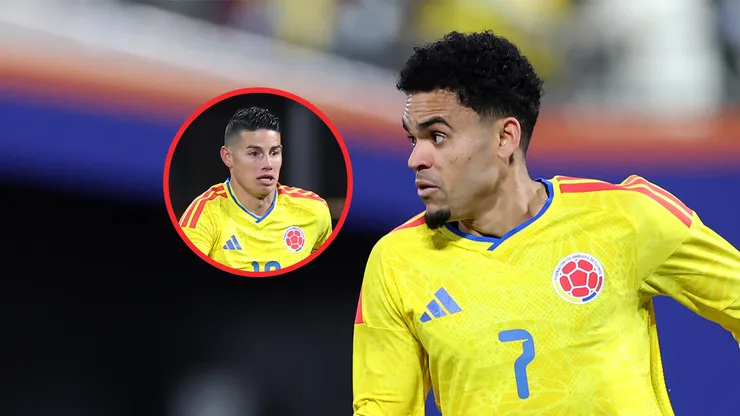 Luis Díaz habló de la salud de James Rodríguez.