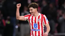 Así le fue a Julián Alvarez contra Barcelona.