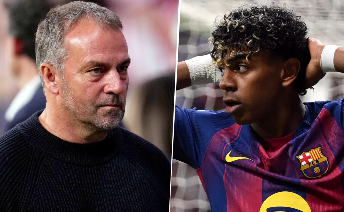 Revelan el motivo del enojo de Lamine Yamal con Hansi Flick en Barcelona vs. Atlético de Madrid