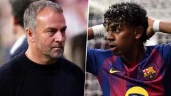 Lamine Yamal se habría molestado con Hansi Flick por la gran cantidad de indicaciones que le hicieron durante Atlético de Madrid.