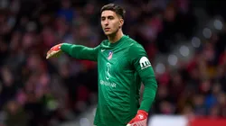 Musso podría salir del arco del Atlético de Madrid en la Champions.