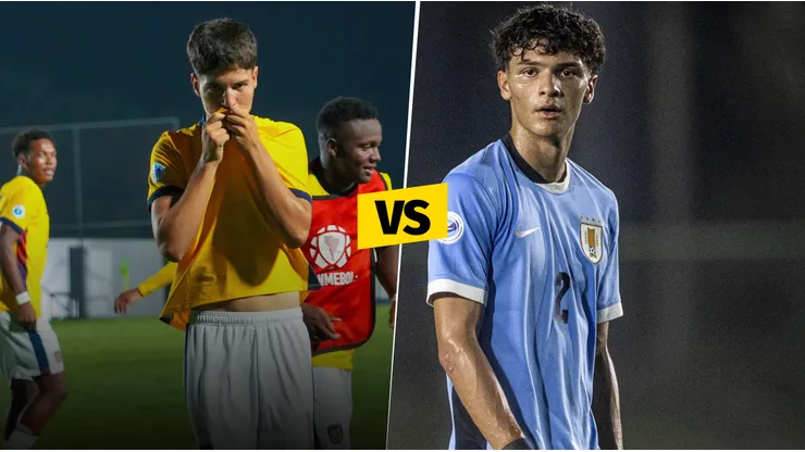 Los canales para ver Ecuador vs Uruguay en el Sudamericano Sub-17