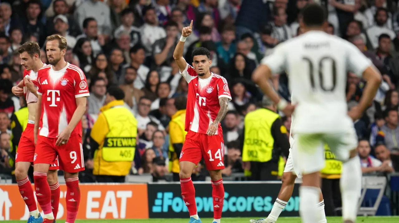 Así quedó Mbappé tras el gol de Luis Díaz. (Foto: Getty Images)