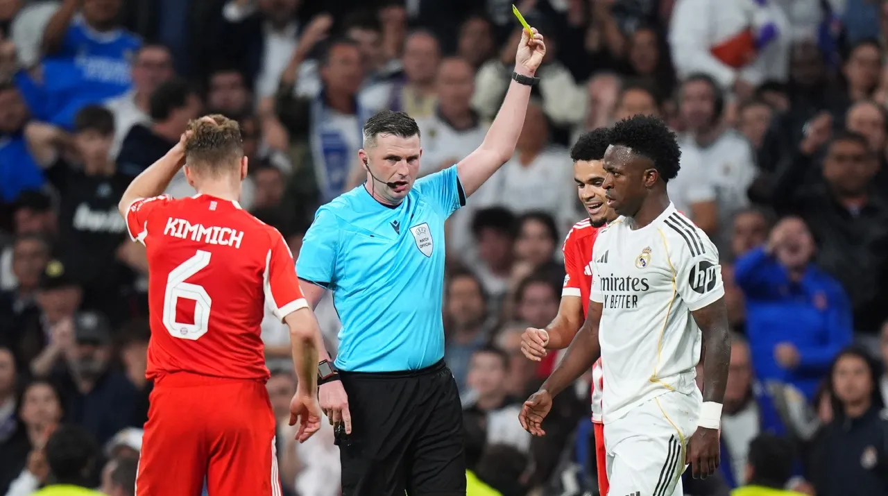 Luis Díaz recibió tarjeta amarilla ante Real Madrid en Champions. (Foto: Getty Images)