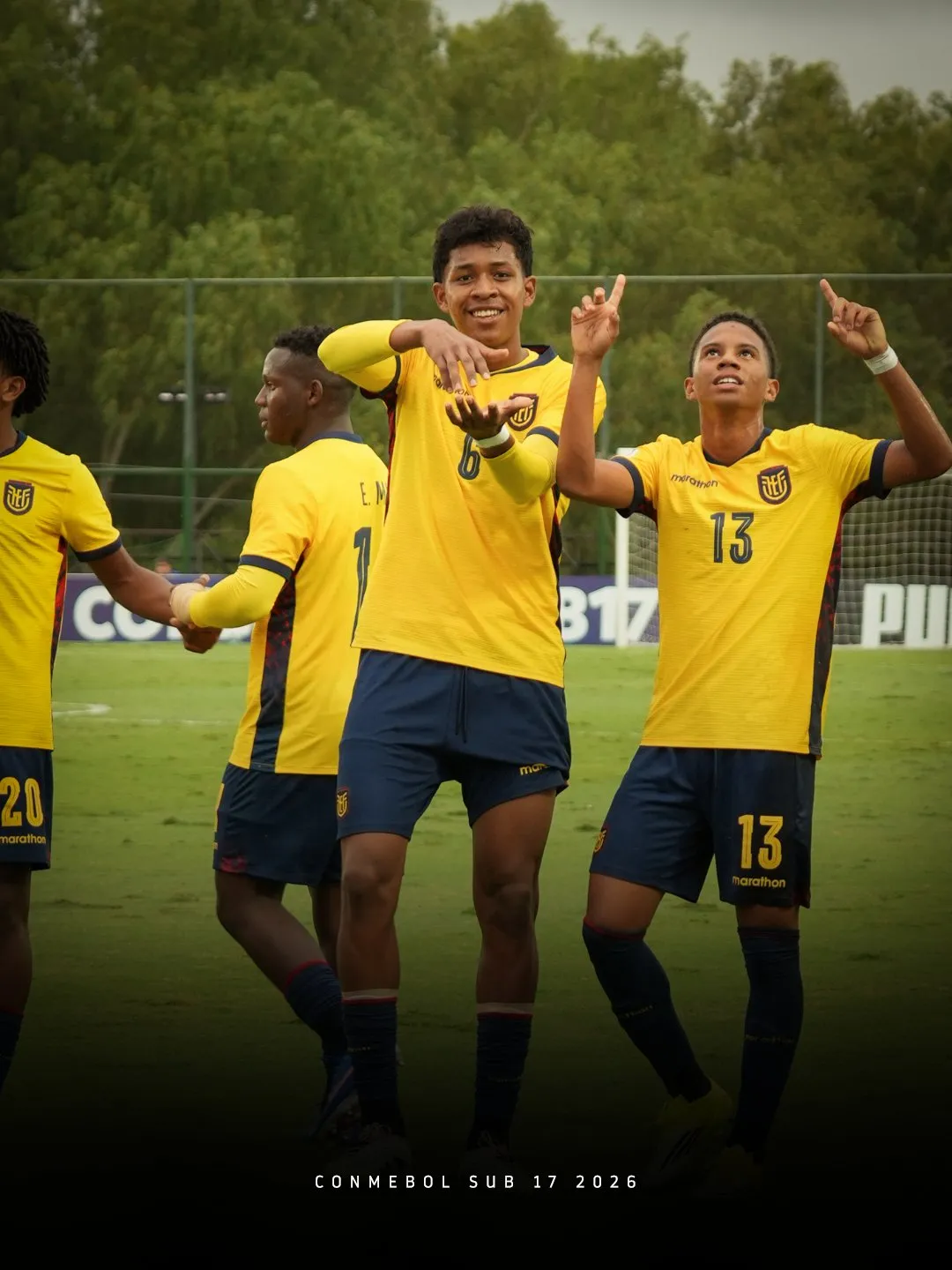 Ecuador consiguió una victoria clave ante Uruguay.  (Foto: @LaTri)