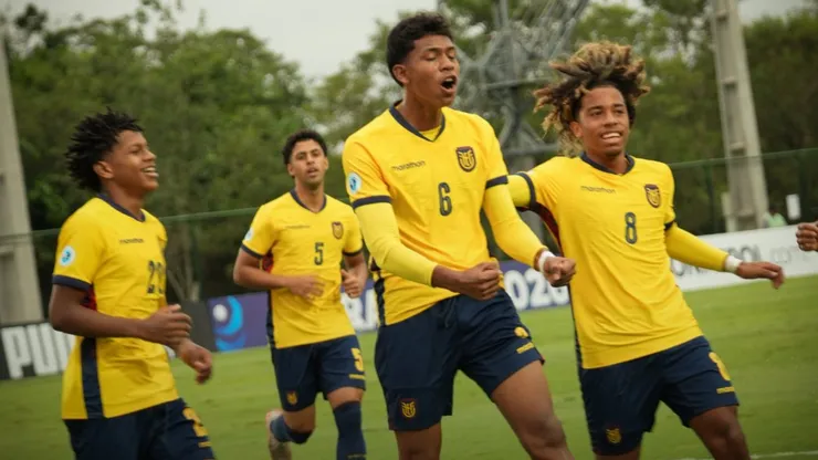Ecuador lidera su grupo en el Sudamericano Sub-17