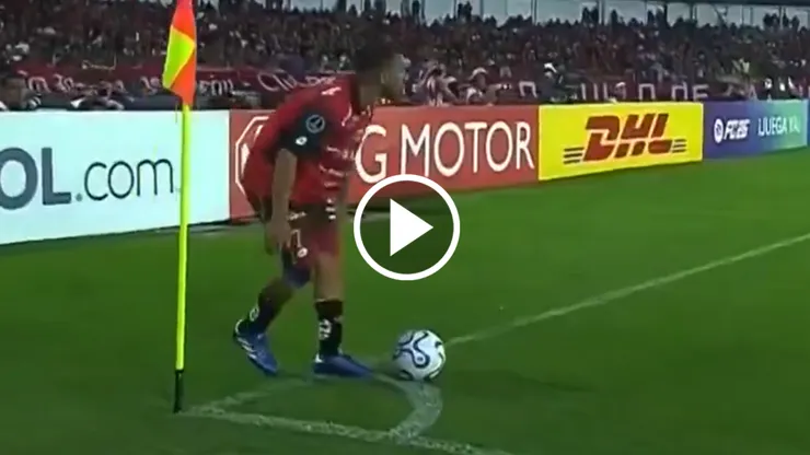 Golazo de Mancinelli en la Copa Sudamericana