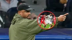 Vincent Kompany, Luis Díaz y Trent Alexander-Arnold.