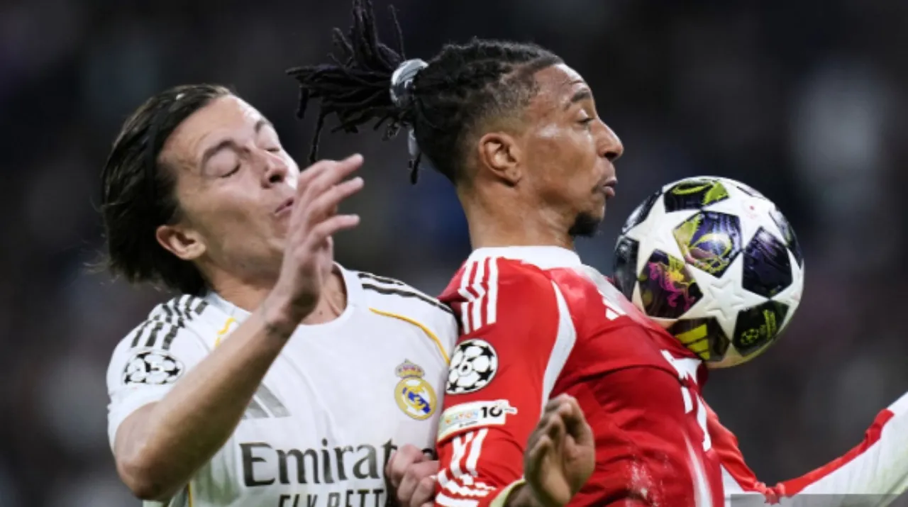 La falta a Olise que todo Bayern Múnich reclamó. (Foto: Getty Images)