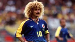 Los goles de Carlos Valderrama en los Mundiales.