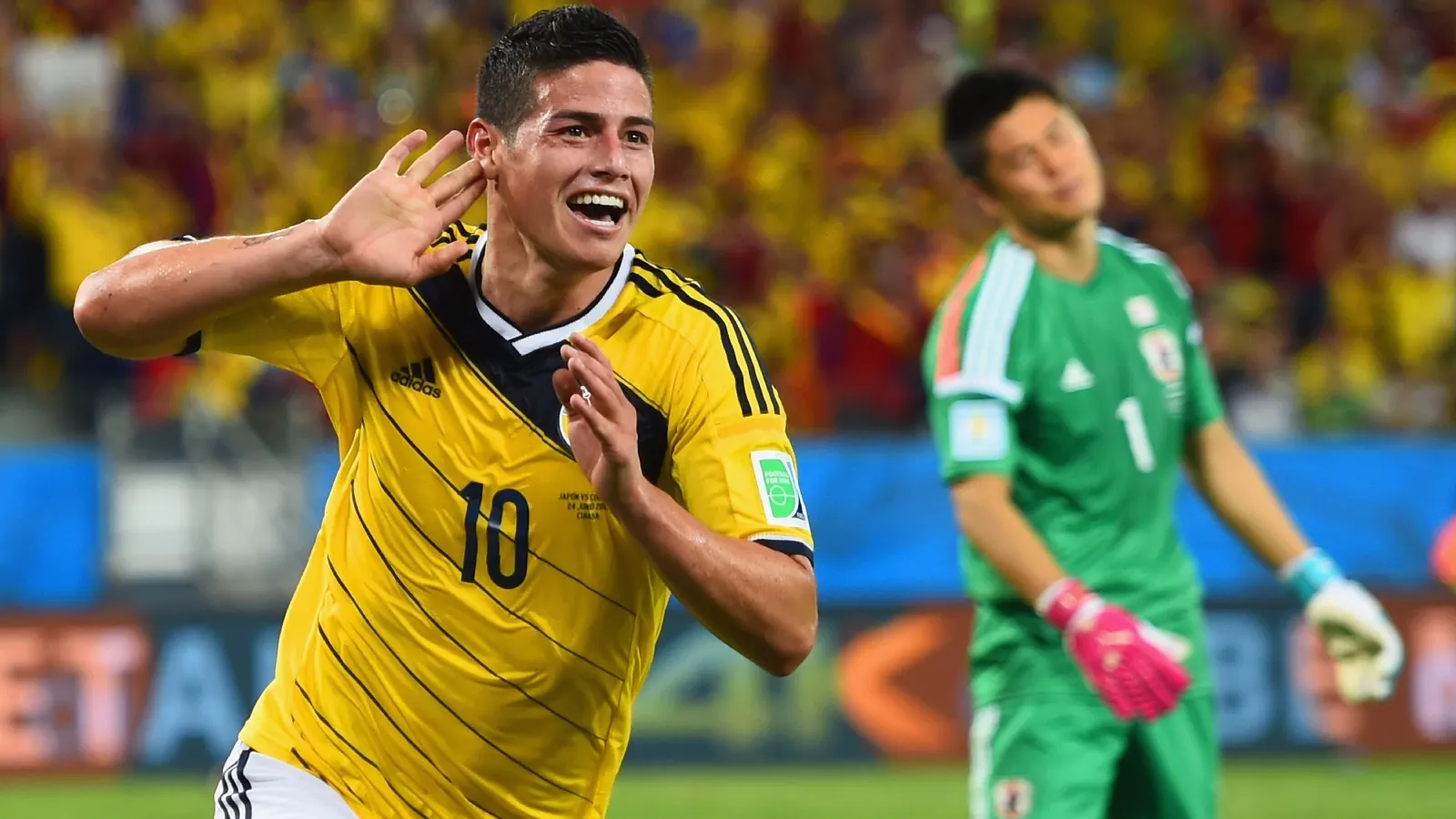 James marcó 6 goles en el Mundial del 2014: GETTY