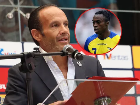 "Christian Lara es un buen chico...": Francisco Egas, presidente de FEF, manda un mensaje al 'Diablito'