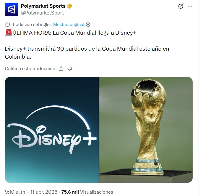 Serán 30 partidos por esta plataforma. (Foto: Captura de pantalla)