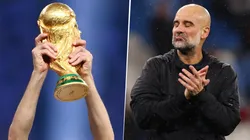 Pep Guardiola llenó de elogios a su dirigido en el Manchester City, el francés Rayan Cherki.