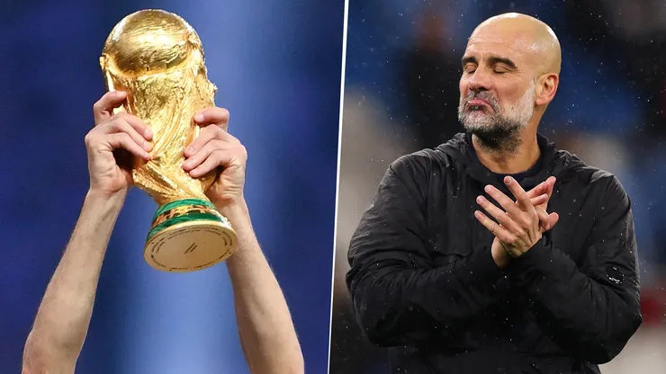 Pep Guardiola llenó de elogios a su dirigido en el Manchester City, el francés Rayan Cherki.