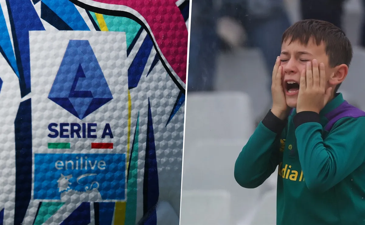 Histórico club campeón de la Serie A y finalista de Champions League al borde del descenso