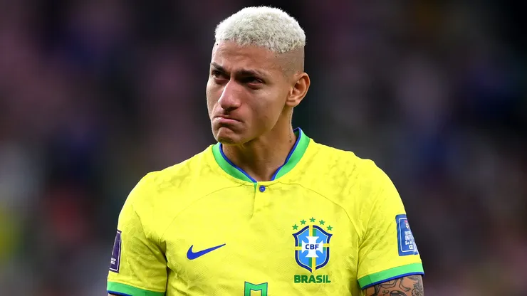 Richarlison contó que cayó en una profunda depresión tras la derrota de Brasil con Croacia en la Copa del Mundo de Qatar 2022.