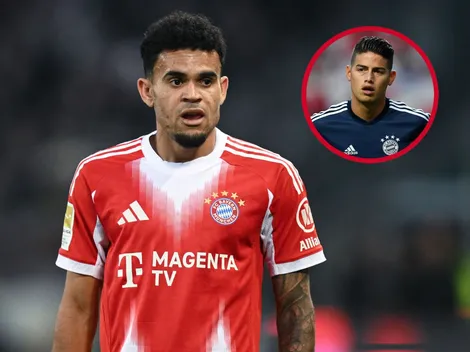 Hinchas del Bayern eligen a Luis Díaz sobre James Rodríguez