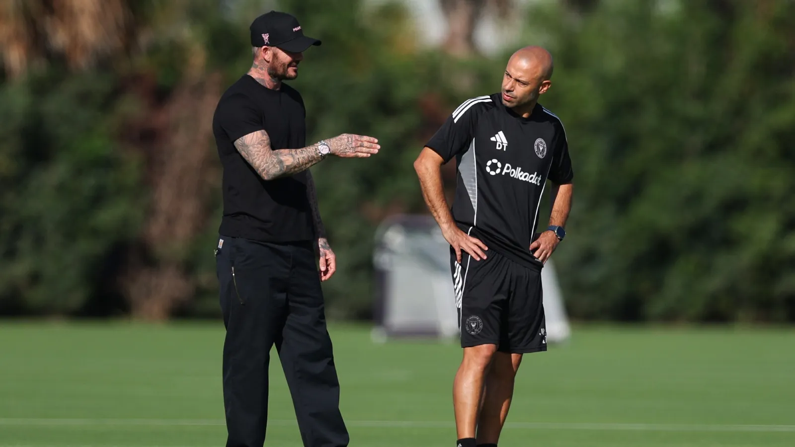 Beckham agradeció a Mascherano por su tiempo en Inter Miami: GETTY