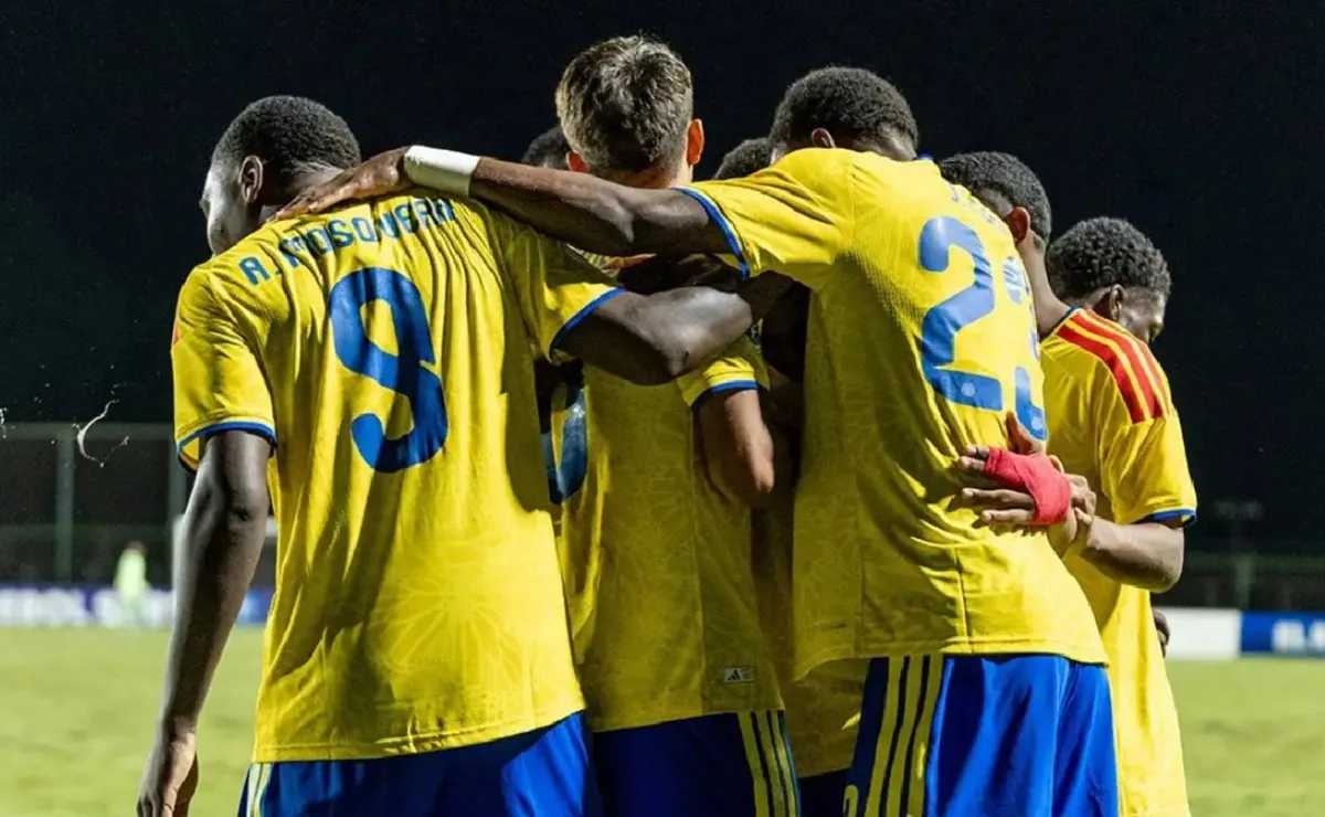 Dónde ver EN VIVO HOY Colombia vs. Brasil por la semifinal del Sudamericano Sub-17