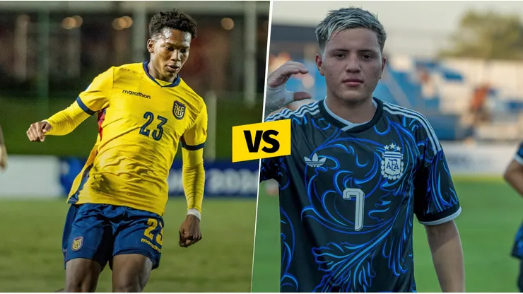 Los canales para ver Ecuador vs Argentina en el Sudamericano Sub-17