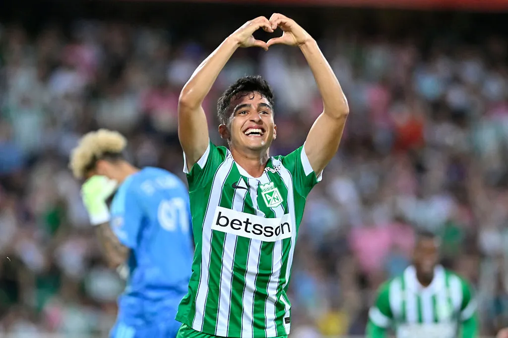 Juan Manuel Rengifo, jugador de Atlético Nacional desde el sub 19. Foto: Getty.