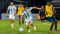 Argentina eliminó a Ecuador en el Sudamericano Sub-17