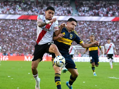 Kendry Páez jugó su primer Superclásico de River vs. Boca y así reaccionaron los hinchas