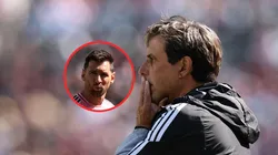 Messi fue dirigido por primera vez por Guillermo Hoyos.