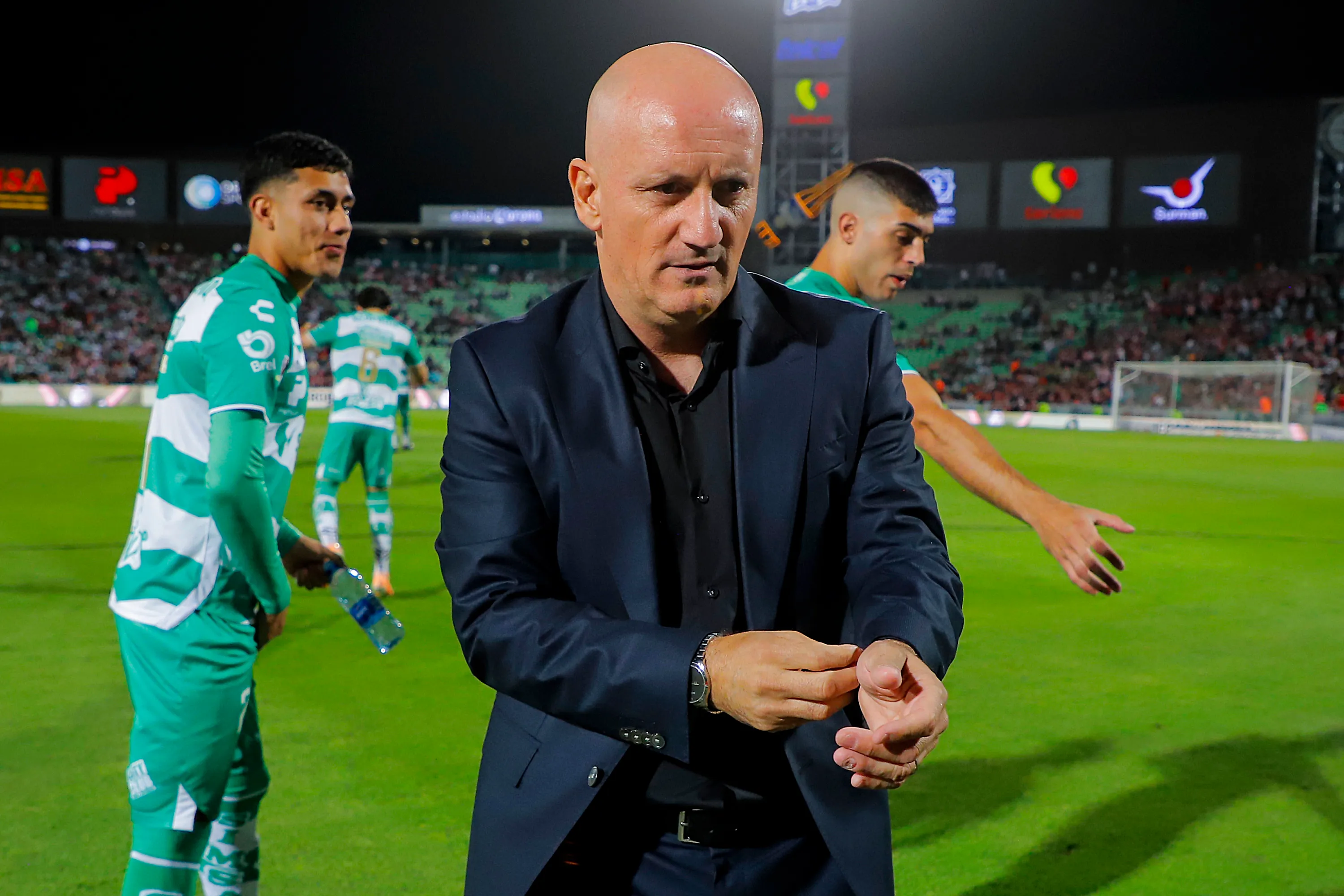 Pablo Repetto – DT Santos Laguna. Foto: Getty