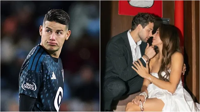 James Rodríguez Gabriel Coronel y Daniela Ospina. (Foto: Getty Images e Instagram / @daniela_ospina5)