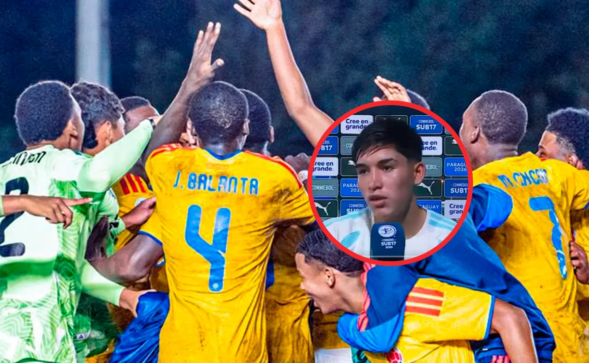 Jugador de Argentina amenaza a la Selección Colombia Sub-17 tras la derrota 4-0: “Les vamos a romper”