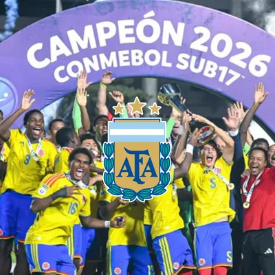 Desde la Selección Colombia Sub-17 respondieron a la amenaza del jugador argentino con esta foto