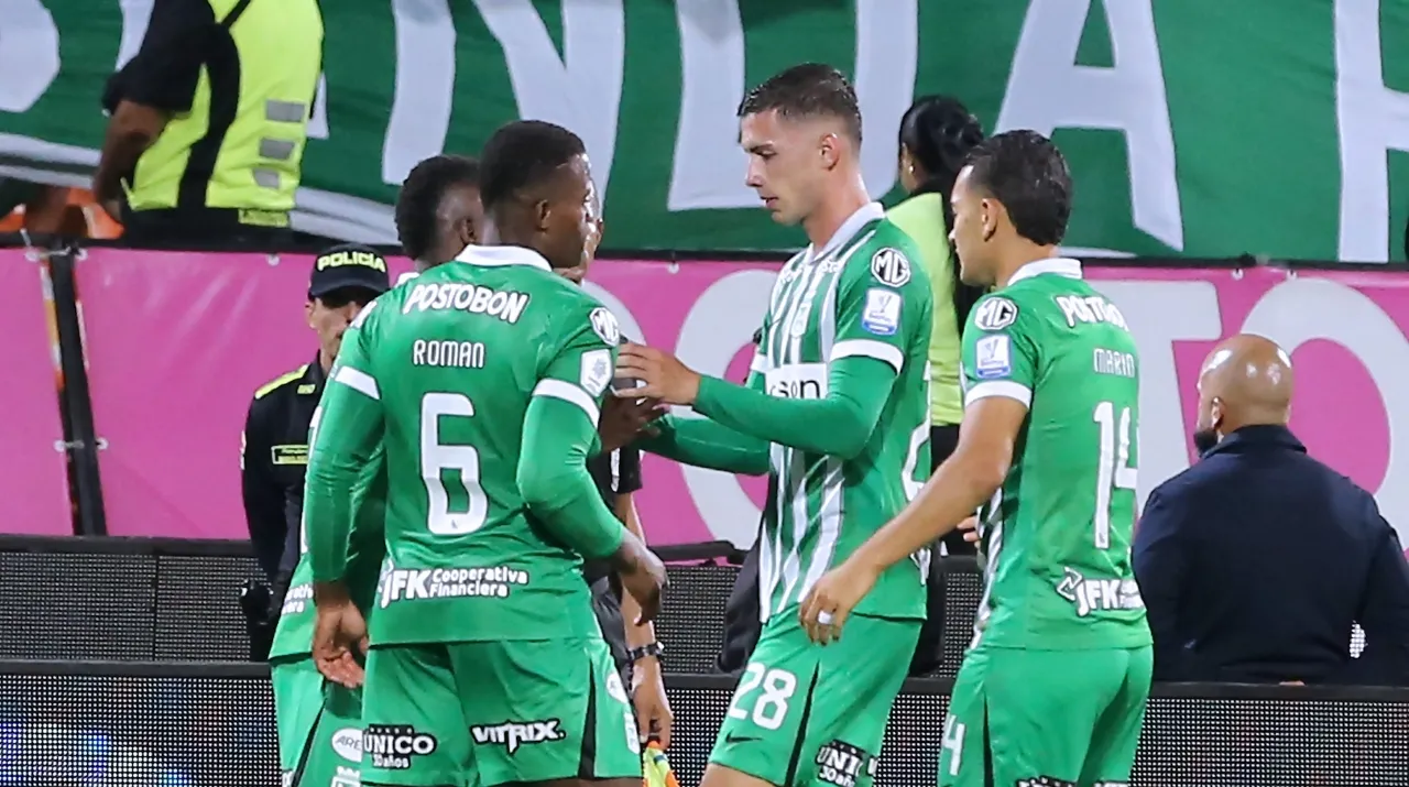 Nacional es líder de la Liga Colombiana I-2026. (Foto: Vizzor Image)