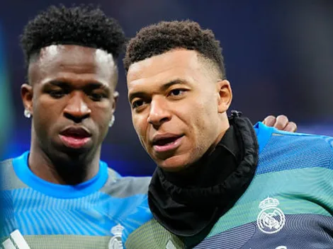 Vinicius y Mbappé, silbados en el Bernabéu