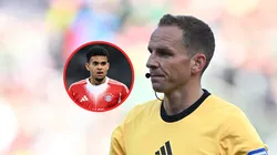 El árbitro Sören Storks cuidó a Luis Díaz en la Bundesliga.