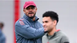 Vincent Kompany dirige por primera vez a Luis Díaz.