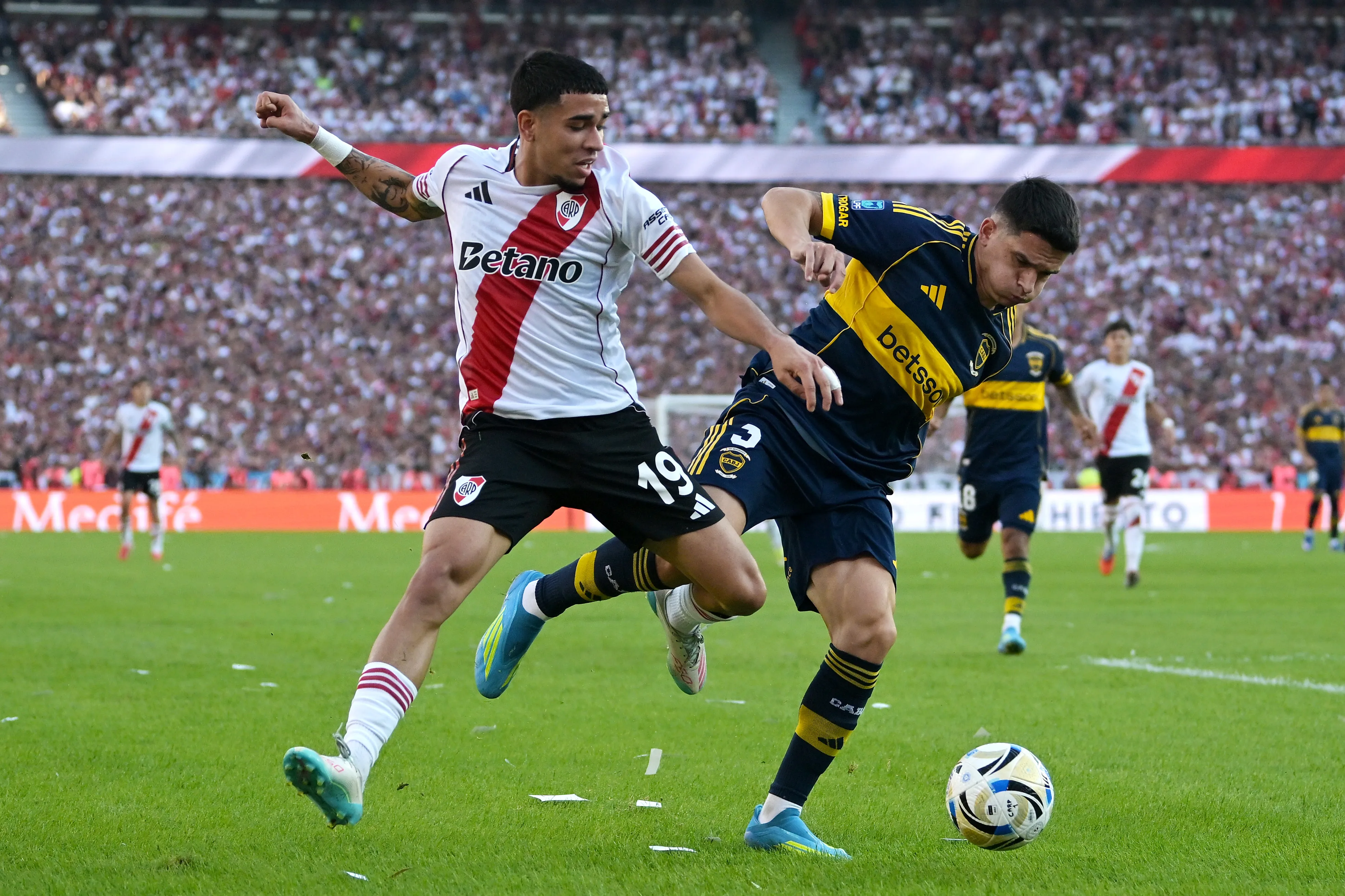 Kendry Páez fue titular con River Plate – Foto: Getty