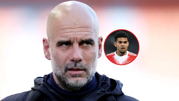 Guardiola le manda este mensaje a Luis Díaz y es la peor noticia de todas