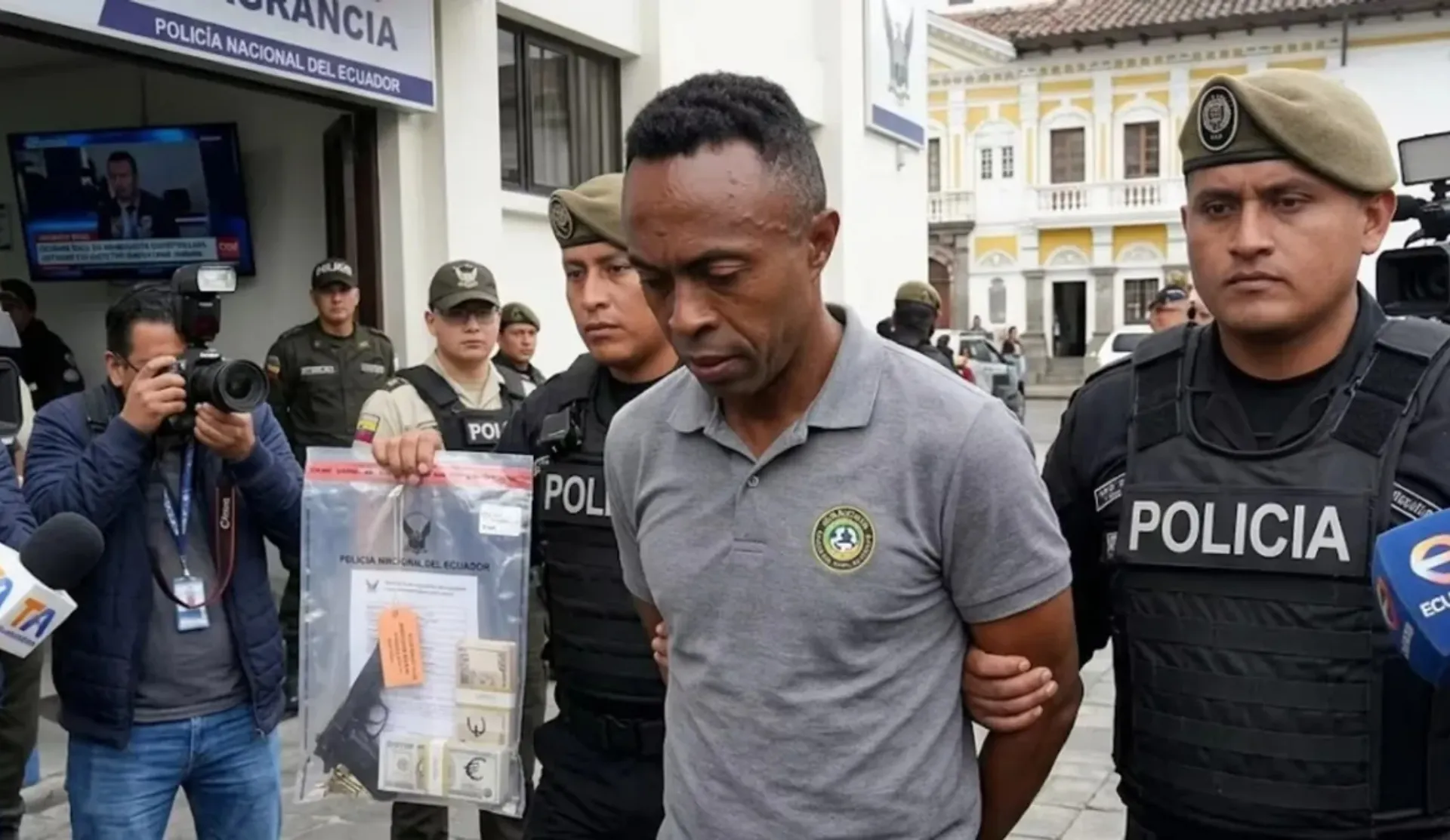 Christian Lara, detenido el mes pasado.