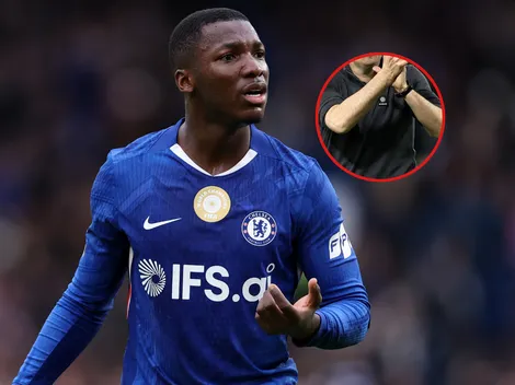 Se fue Rosenior y el primer candidato a DT de Chelsea ya "sufrió" a Moisés Caicedo en la Premier