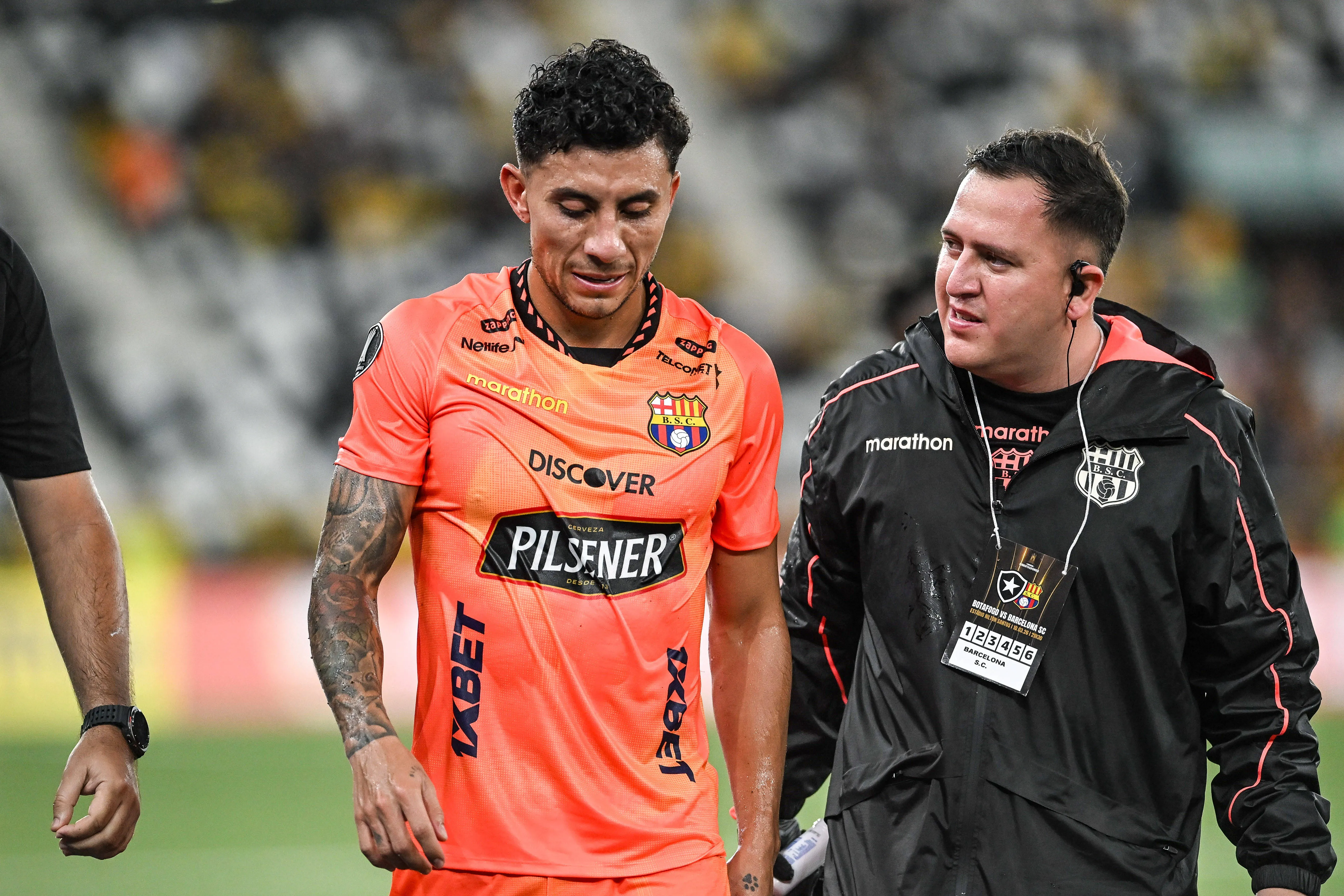 Joao Rojas se lesionó en marzo con Barcelona SC. (Foto. Imago)