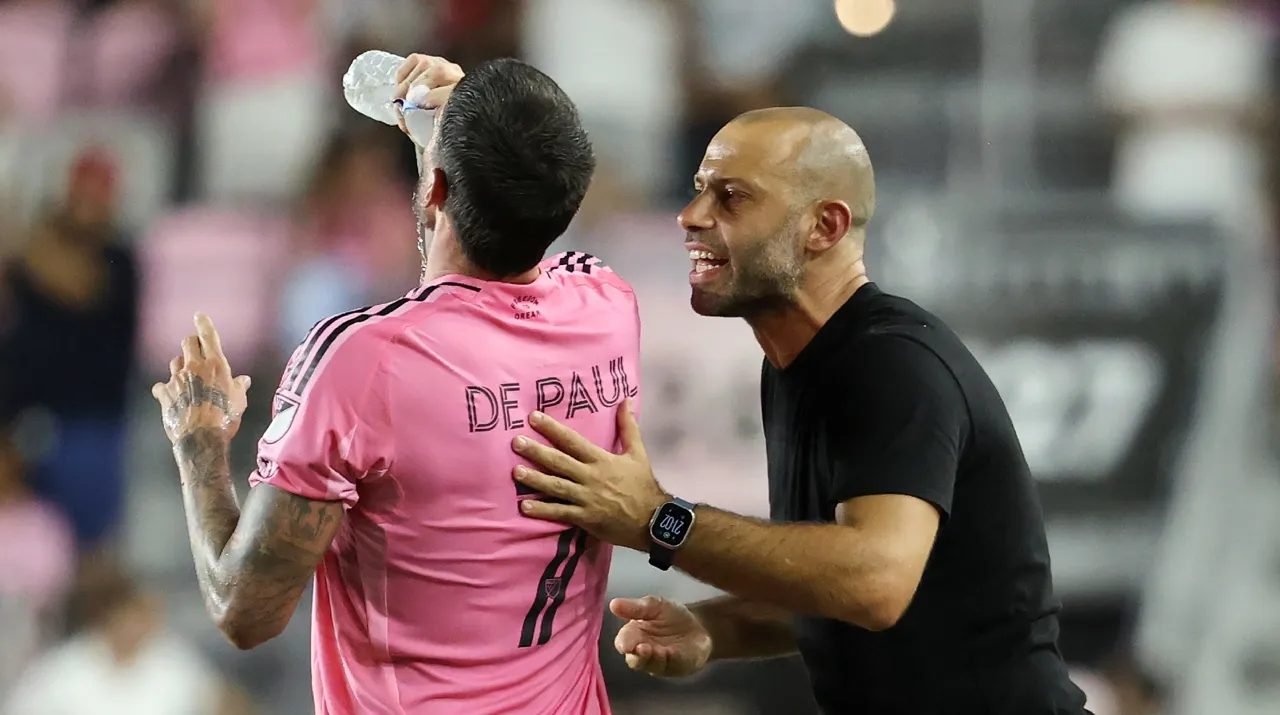 De Paul y Mascherano ganaron un título juntos en Inter Miami. (Foto: Getty Images)
