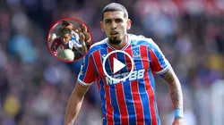 El polémico gol y pelea de Daniel Muñoz con la hinchada de Liverpool