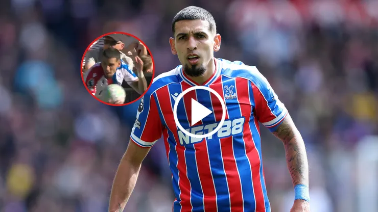 El polémico gol y pelea de Daniel Muñoz con la hinchada de Liverpool