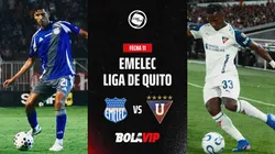 El minuto a minuto de Emelec contra Liga de Quito