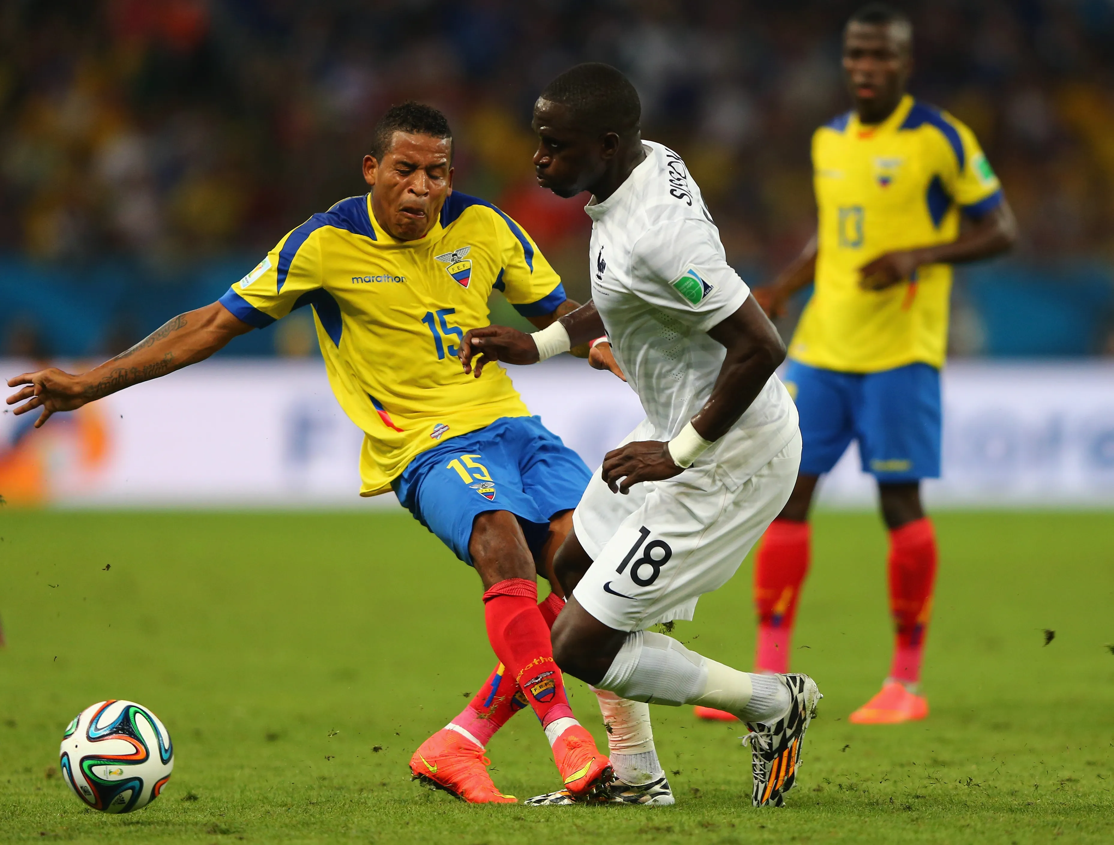 Michael Arroy incluso fue seleccionado de Ecuador en un Mundial.